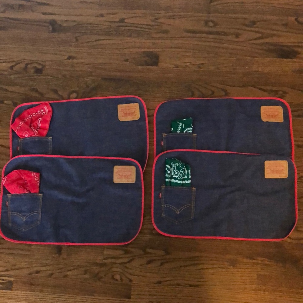 Levi Stauss Place Mats set of 4
